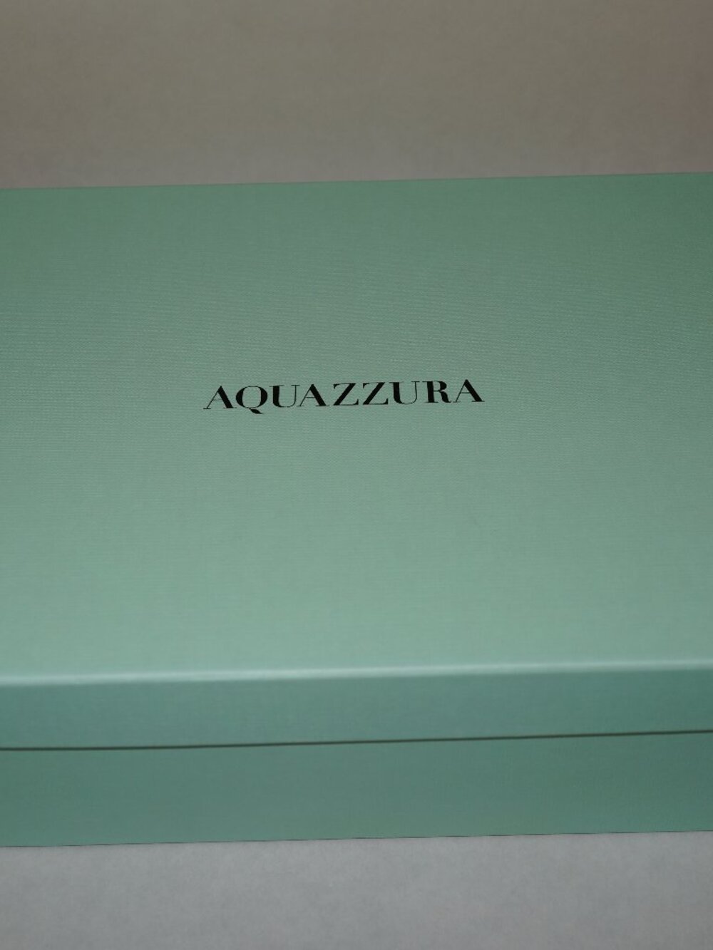 Aquazzura Shoe Box + Dust Bag